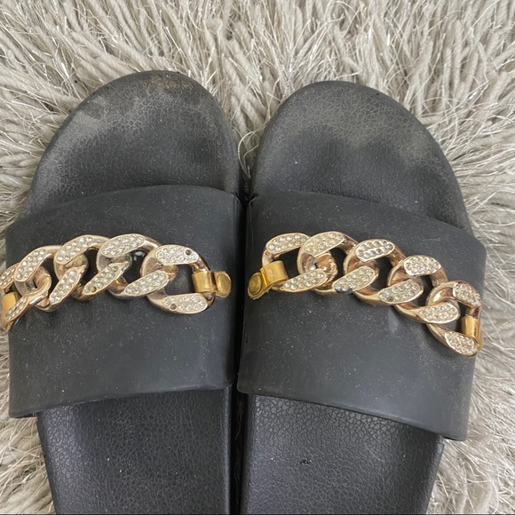 Catherine Malandrino chain link set slides - Picture 15 of 16